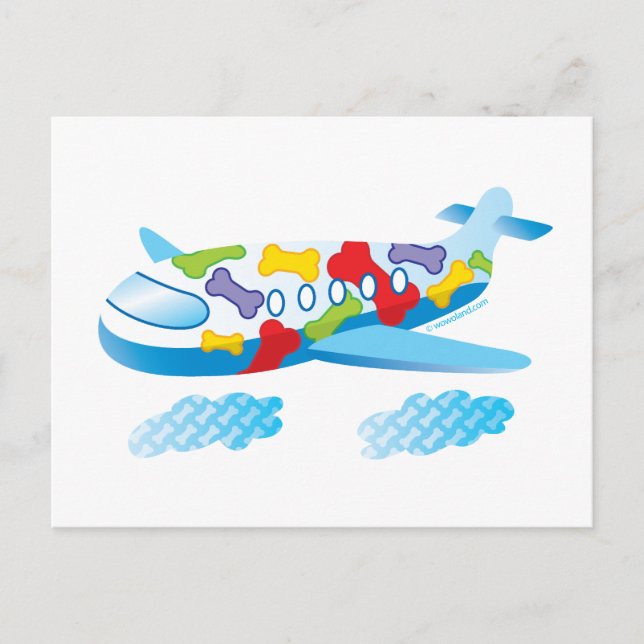 "Aeroplane" Postcard (Front)