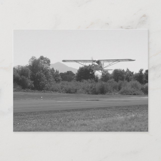 Aeroplane Postcard (Front)