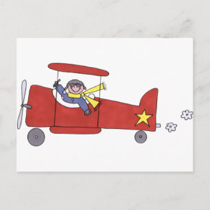 Aeroplane Postcard