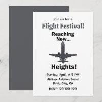Aeroplane Reaching New Heights Flight Festival
