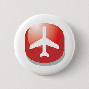 Aeroplane Red Easy Button