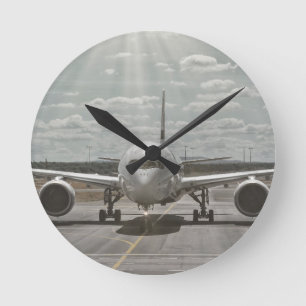 Aeroplane    round clock
