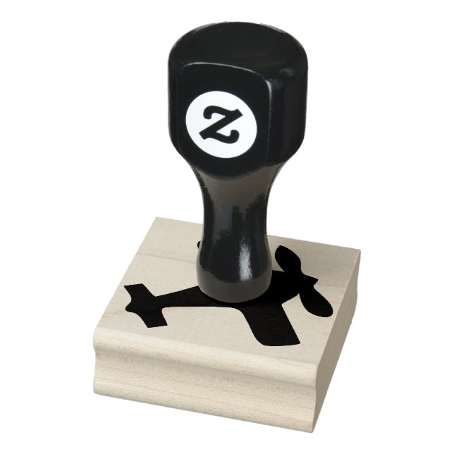 Aeroplane Rubber Stamp (Stamp)