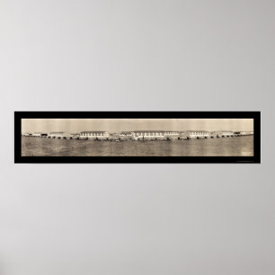 Aeroplane San Antonio Photo 1918 Poster