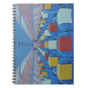 Aeroplane Seats (by Gregorio Undurraga) Notebook