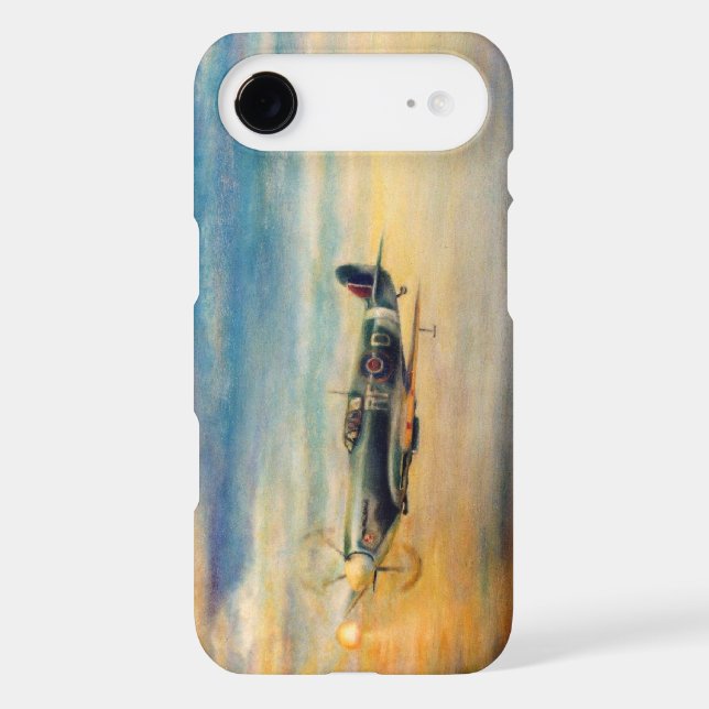 Aeroplane Spitfire Case-Mate iPhone Case (Back)