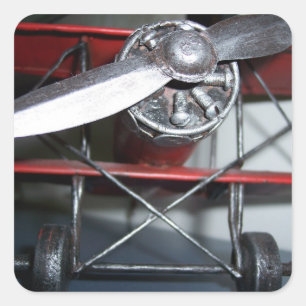 Aeroplane Square Sticker