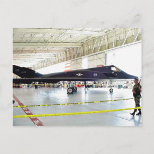 Aeroplane Stealth Fighter Postcard