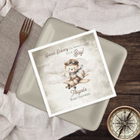 Aeroplane Teddy Bear Special Delivery Baby Shower