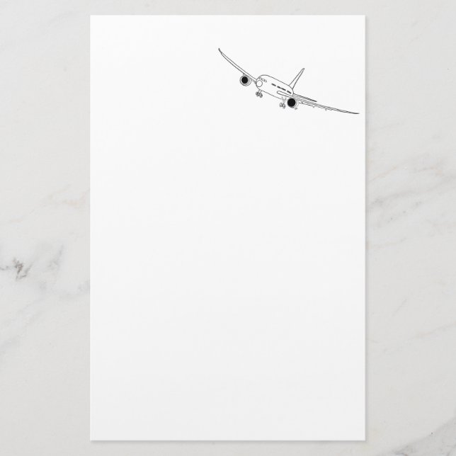 Aeroplane Theme Stationery (Front)