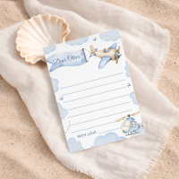 Aeroplane Time Flies Birthday Time Capsule Card