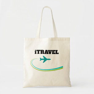 Aeroplane Travel Agent Logo Business  Tote Bag