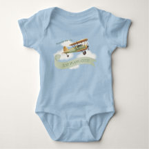 Aeroplane Vintage Baby Gift