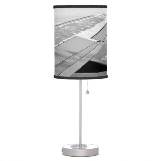 Aeroplane wing table lamp