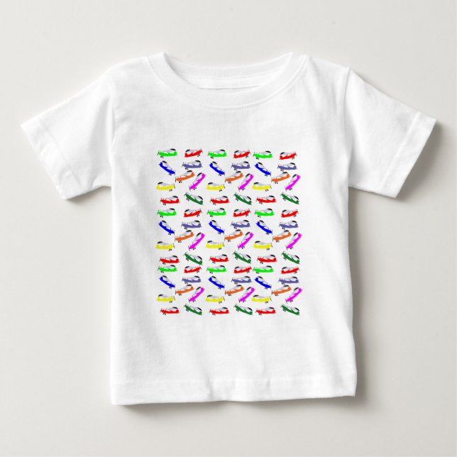 Aeroplanes Baby T-Shirt (Front)