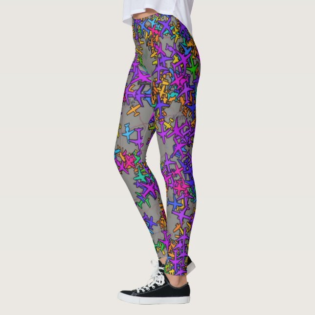 Aeroplanes Leggings (Left)
