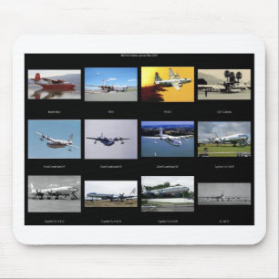 Aeroplanes Mouse Pad