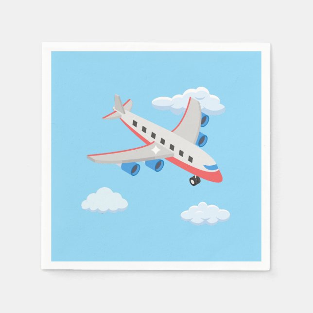 Aeroplanes Party Collection! Napkin (Front)