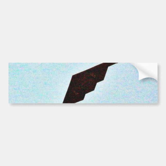 Aeroplanes Stealth Bomber Bumper Sticker (Front)