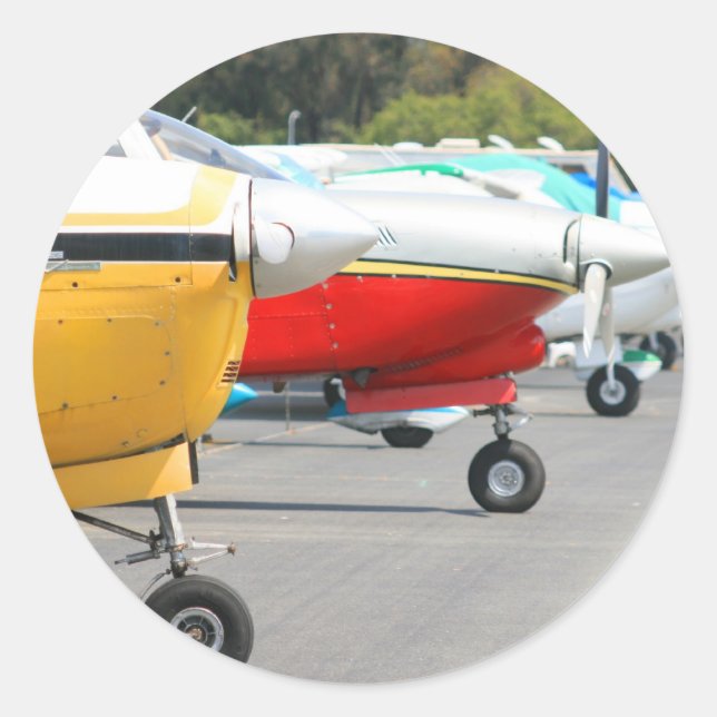 Aeroplanes stickers (Front)