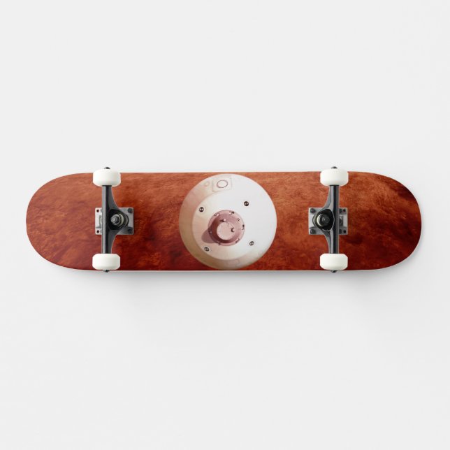Aeroshell With Perseverance Rover Descent To Mars Skateboard (Horz)