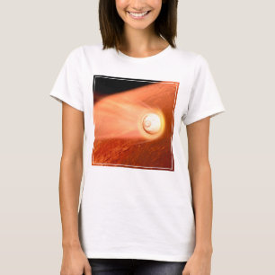 Aeroshell With Perseverance Rover Descent To Mars T-Shirt