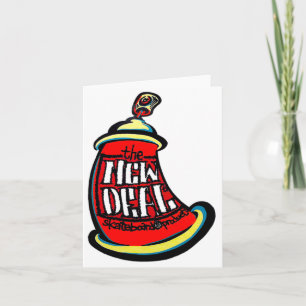 Aerosol New Skateboard Design  Card