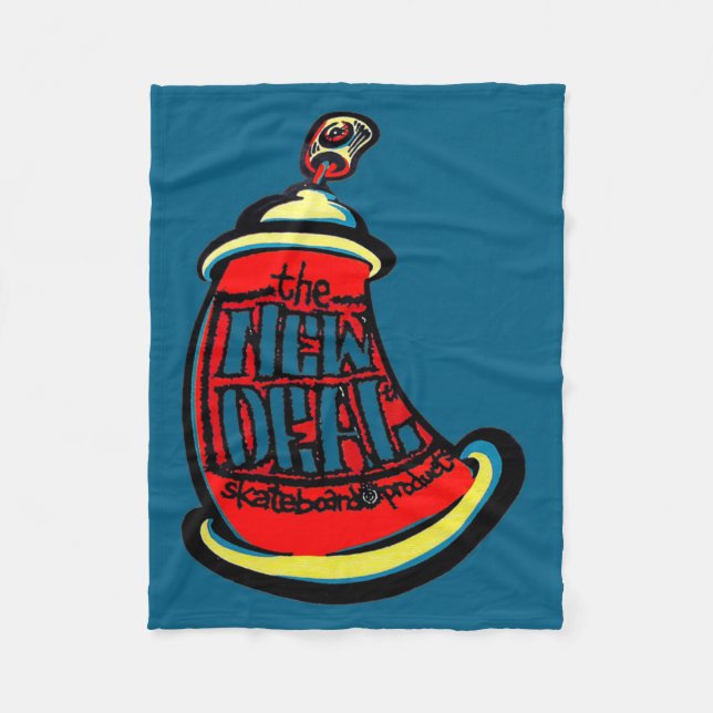 Aerosol New Skateboard Design  Fleece Blanket (Front)