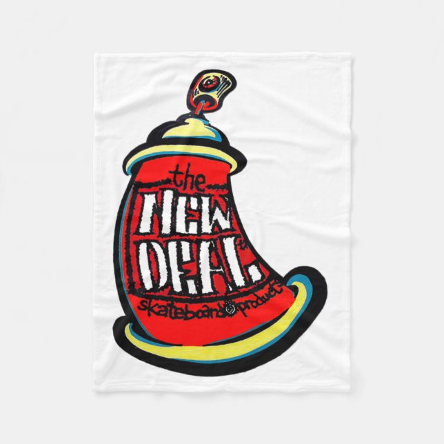 Aerosol New Skateboard Design  Fleece Blanket (Front)