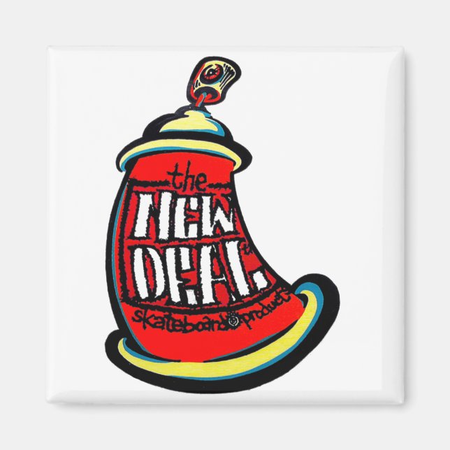 Aerosol New Skateboard Design  Magnet (Front)