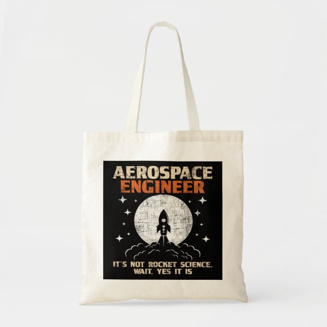 Aerospace Engineer Aeronautical Engineering Aviati Tote Bag (Front)