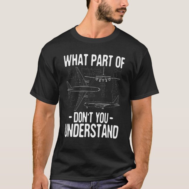 Aerospace Engineer  Aeronautical Engineering Space T-Shirt (Front)