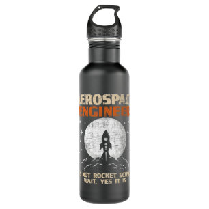 Aerospace Engineer Aircraft Space Engineering 710 Ml Water Bottle