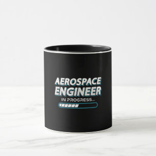 Aerospace Engineer In Progress Engineering Space Mug
