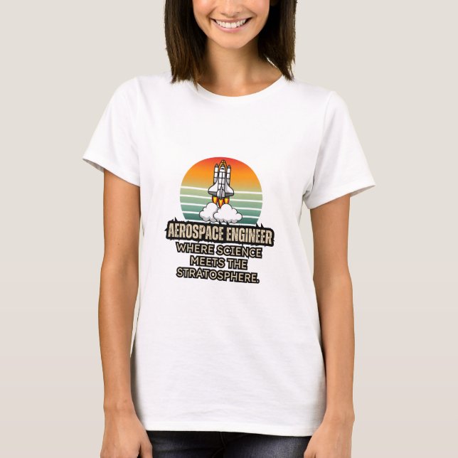 Aerospace Engineering T-Shirt (Front)