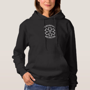 Aerospace Medicine Doctor Nurse Medical Caduceus Hoodie