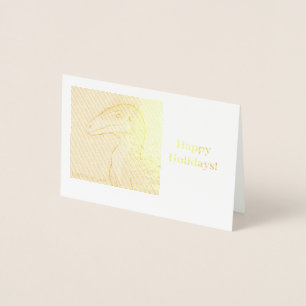 Aerosteon Happy Holidays Foil Card