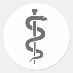 aesculap classic round sticker