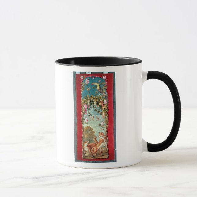 Aesop's fable The Fox and the Grapes Mug (Right)