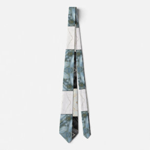 Aesthetic Abstract marble pattern Tie