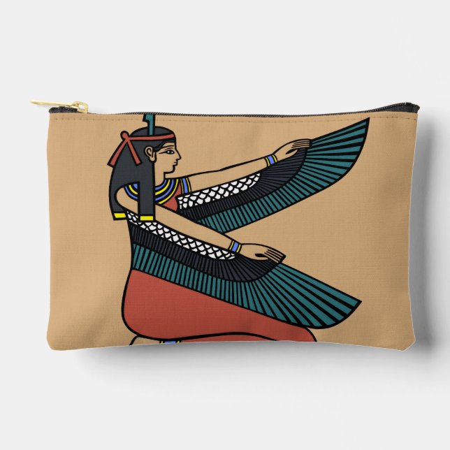 Aesthetic Ancient Egyptian Art Accessory Pouch (Front)