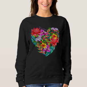 Aesthetic And Cozy Flower Mood For Beauty Searcher Sweatshirt