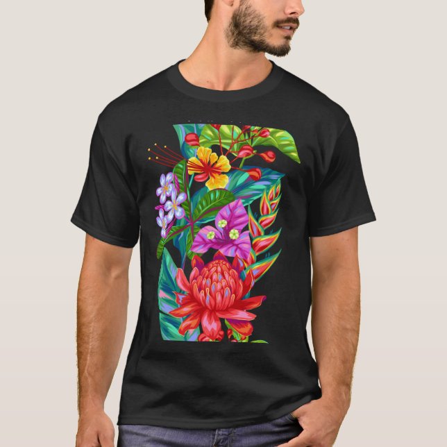 Aesthetic And Cozy Flower Mood For Beauty Searcher T-Shirt (Front)