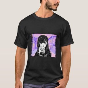Aesthetic Anime Girl Japanese Otaku Japan Anime Lo T-Shirt