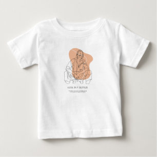 aesthetic art minimalist line art gallery wall pos baby T-Shirt