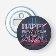 Aesthetic Badge — 2026 Year Pin Button