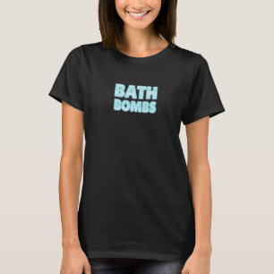 Aesthetic Bath Bombs lover Enthusiast Relaxing Bat T-Shirt