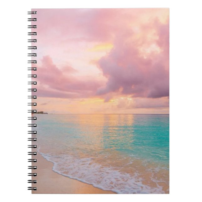 Aesthetic Beach Notebook  (Front)