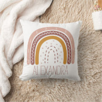 Aesthetic Boho Bohemian Rainbow Name