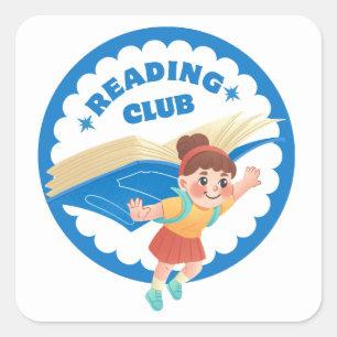 Aesthetic Book Lover Sticker read more books